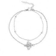 Armbänder aus Stainless Steel - Rostfreiem Stahl Biene Silver