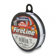 Beadalon Schmuckdraht Fireline 0.13mm White