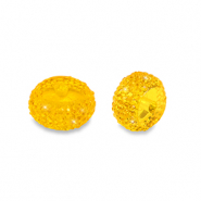 Resin Perlen Rondell 6mm Orange