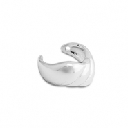 Ohrringe aus Stainless Steel - Rostfreiem Stahl Ear Cuff Silver