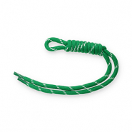 Schl&uuml;sselanh&auml;nger Paracord Green-white