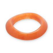 Resin-Armb&auml;nder Bangle Flame orange