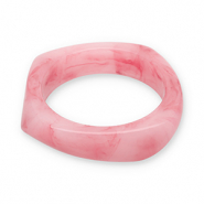 Resin-Armb&auml;nder Bangle Pink