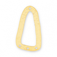 Eco-brass&reg; Metall Anh&auml;nger DQ Zwischenst&uuml;ck Gold (Nickelfrei)