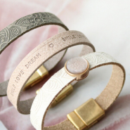 Schmucksets DQ Leder mit Mandala print