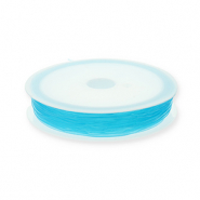 Elastik Schmuckdraht 0.8mm Turquoise blue