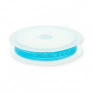 Elastik Schmuckdraht 0.5mm Turquoise blue