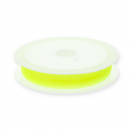 Elastik Schmuckdraht 0.5mm Neon yellow
