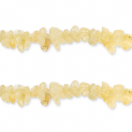 Chip Steine Perlen Citrin Amber orange