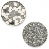 7 mm flach Cabochon Polaris Elements Helios Beige