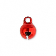 Metall Anh&auml;nger Gl&ouml;ckchen 6mm Red