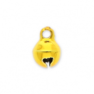 Metall Anh&auml;nger Gl&ouml;ckchen 6mm Gold