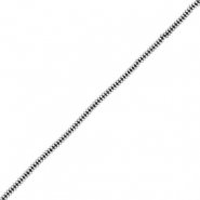 H&auml;matit Perlen Rondell Silver