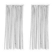 Ohrringe aus Stainless Steel - Rostfreiem Stahl Ohrstecker Silver