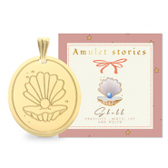 BY31® Stainless Steel - Rostfrei Stahl Anhänger Muschel Gold