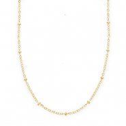 BY31® Stainless Steel - Rostfrei Stahl Gliederketten mit Kugeln Gold