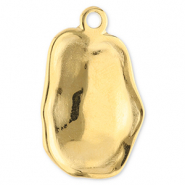 Stainless Steel - Rostfrei Stahl Anhänger Irregular Gold