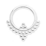 Stainless Steel - Rostfrei Stahl Schmuckzubehör Anhänger / Zwischenstück Silver