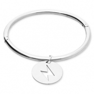 Armb&auml;nder aus Stainless Steel - Rostfreiem Stahl Blitz Silver