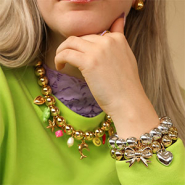 Neu Schauen Sie auf unsere Kollektion Metall Look Perlen