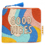 BY31&reg; Etui "Good vibes" Gold-white-blue-multicolour
