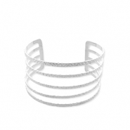 Armb&auml;nder aus Stainless Steel - Rostfreiem Stahl Bangle Silver