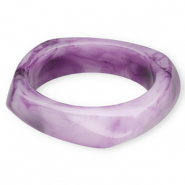 Resin-Armb&auml;nder Bangle Purple