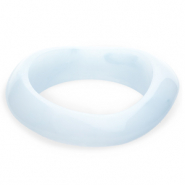 Resin-Armb&auml;nder Bangle Light blue