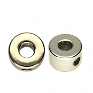 Buchstaben Perlen aus Acryl O Gold