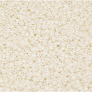 Miyuki Rocailles 15/0 Ceylon Ivory Pearl White 15-591