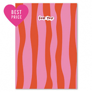 BY31® Schmuck Karten "For you" Red-pink-white