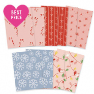 Schmuck Karten sortiert Weihnachten Multicolor