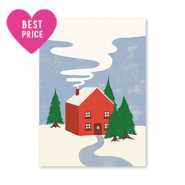 Schmuck Karten Haus Red-green-blue