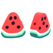 Polymer Perlen Wassermelone Red-green