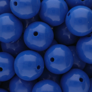 18 mm DQ Acrylperlen shiny Dazzling blue 18-3949 TCX