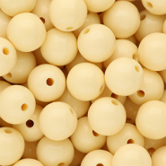 14 mm DQ Acrylperlen shiny Pastel yellow 11-0616 TPG