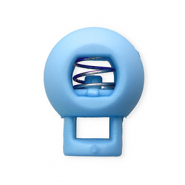 Farbiges Zubehör Kordelstopper Ball Light blue