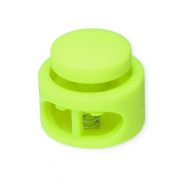 Farbiges Zubehör Kordelstopper Rund Neon green