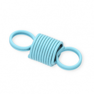Farbiges Zubehör Schmuckverbinder Stahlfeder Blue