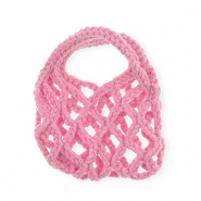 Handgehäkelte Täschchen Pink