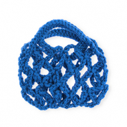Handgehäkelte Täschchen Dark blue