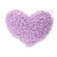 Statement-Anhänger Herz Lilac purple