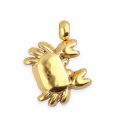 BY31® Stainless Steel - Rostfrei Stahl Anhänger Krabbe Gold