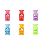 Farbiges Zubehör Kordelstopper Rechteck Multicolour
