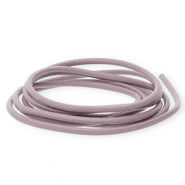 DQ Leder rund 2&nbsp;mm Vintage pink