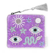 BY31&reg; Etui Mystik Purple-white-turquoise blue-silver