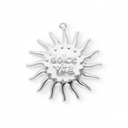 BY31&reg; Eco-brass (nachaltiges Messing) Anh&auml;nger Sonne Dolce vita"" Silver