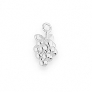 BY31&reg; Eco-brass (nachaltiges Messing) Anh&auml;nger Trauben Silver