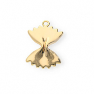 BY31&reg; Eco-brass (nachaltiges Messing) Anh&auml;nger Farfalle-Nudel Gold