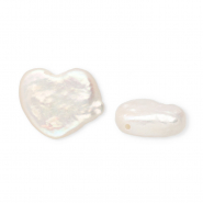 Imperfekten S&uuml;&szlig;wasserperlen Pearl white